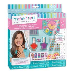 Make It Real Glitter Girls Nail Party