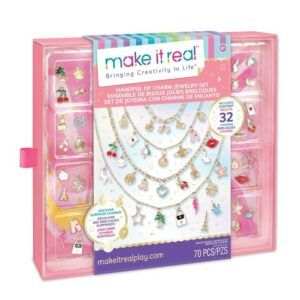 Make It Real Handful of Charm DIY Necklace Kit - 70 pc