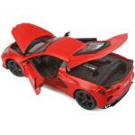 Maisto 2020 Chevrolet Corvette Stingray Coupe -1:24 Model Car - Image 3