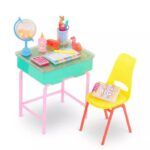 Glitter Girls 14-inch School Doll Mallory and School Desk Playset - Image 7