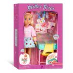 Glitter Girls 14-inch School Doll Mallory and School Desk Playset - Image 9