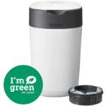 Tommee Tippee Twist&Click Nappy Bin - Blue - Image 2