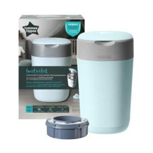 Tommee Tippee Twist&Click Nappy Bin - Blue