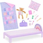 Glitter Girls 14 inch Doll Rafa, Bedtime Playset - Image 2