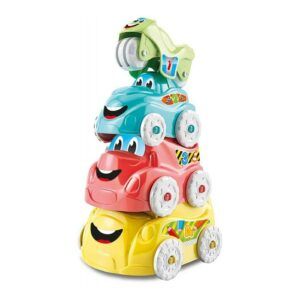 Clementoni Stacking Tower Vehicles, 4pcs