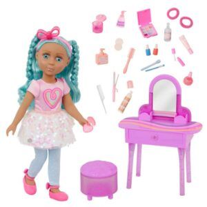 Glitter Girls 14 inch Doll Micah & Makeover Playset