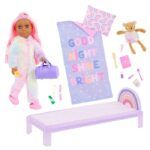 Glitter Girls 14 inch Doll Rafa, Bedtime Playset