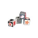 Clementoni Black And White Soft Cubes - Image 3