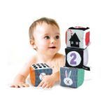 Clementoni Black And White Soft Cubes - Image 4