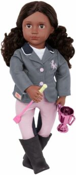Our Generation Posable 18-inch Equestrian Doll & Storybook-Rashida - Image 3