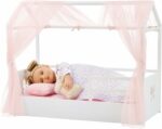 Our Generation Bed Frame w/ Girly Bedding - Image 3