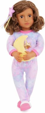 Our Generation Posable 18-inch Slumber Party Doll & Storybook -Luna - Image 7