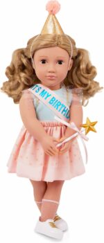 Our Generation Birthday Party Doll Romy And Accessories -18 inch - Image 4