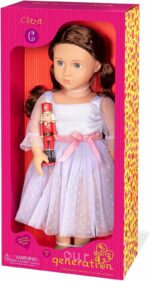 Our Generation 18-inch Ballerina Doll & Nutcracker Accessory- Clara - Image 4