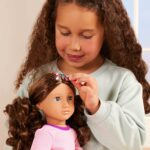 Our Generation 18" Doll with 50+ Stickers & Sticker Book Set-Finley - Image 2