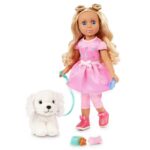 Glitter Girls 14 inch Doll And Pup Set Teri & Bibi