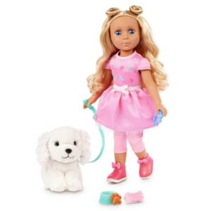 Glitter Girls 14 inch Doll And Pup Set Teri & Bibi
