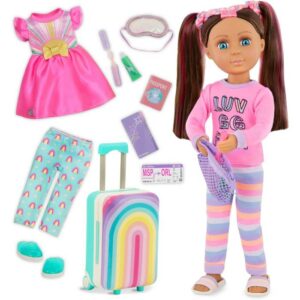 Glitter Girls 14 inch Doll Levia With Travel Playset