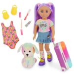 Glitter Girls 14 inch Doll With Pet & Travel Accessories