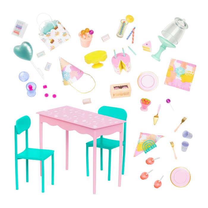 Glitter Girls Birthday Party & Furniture Playset Glitter Girls Birthday Party & Furniture Playset