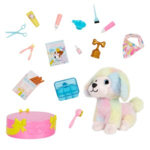 Glitter Girls Plush Pet With Pup Grooming Accessory Set