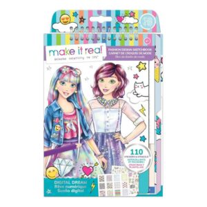 Make It Real Digital Dream Fashion Sketch Book