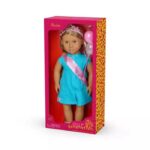 Our Generation 46 cm Birthday Party Doll in Cyan Dress-Anita - Image 3