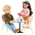 Our Generation Table & Chairs Furniture Set for 46 cm Dolls - Image 4