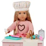 Our Generation 46 cm Baking Doll & Storybook Set-Emery - Image 5