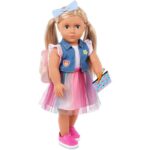 Our Generation 18-inch Doll & School Accessories Set-Evie