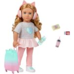 Our Generation 18-inch Doll with Luggage & Accessories- Linzi