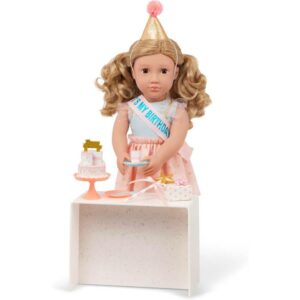 Our Generation Birthday Party Doll Romy And Accessories -18 inch