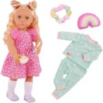 Our Generation Doll Gillian with Pink Dress And Accessories -18 inch