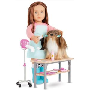Our Generation Hair Play Lhasa Apso Dog 15 cm