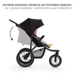 Kinderkraft Pushchair HELSI 2 Stroller -Black - Image 6