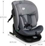 Kinderkraft Car Seat I Grow 2 PRO 40-150 - Grey - Image 7