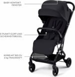 Kinderkraft Indy 3 Stroller - Black - Image 7