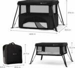 Kinderkraft Folding Bed CAMI Black - Image 2