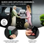 Kinderkraft Comfort Up I-Size Car Seat 76-150 - Happy shapes - Image 7