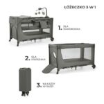 Kinderkraft JOY Travel Cot With Accessories - Image 5