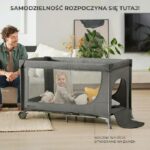 Kinderkraft JOY Travel Cot With Accessories - Image 15