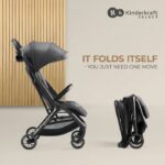 Kinderkraft Nubi 2 Stroller - Beige - Image 5