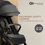 Kinderkraft Nubi 2 Stroller - Beige - Image 7
