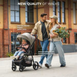 Kinderkraft Trig 3  Stroller -Black - Image 2