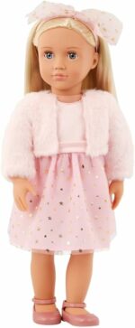 Our Generation 46 cm Fashion Doll Miranda in Pink Dress Outfit - Image 2
