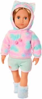 Our Generation 46 cm Mandy Doll with Cat-Themed Pajama - Image 3