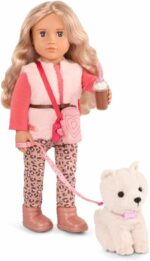 Our Generation 46 cm Doll Kinsley & Pet Plush Puppy Set - Image 2