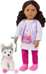 Our Generation 46 cm Doll & Pet Plush Puppy Set -Estella & Evi - Image 3