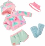 Our Generation 46 cm Mandy Doll with Cat-Themed Pajama - Image 5
