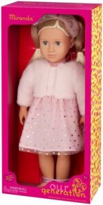 Our Generation 46 cm Fashion Doll Miranda in Pink Dress Outfit - Image 3